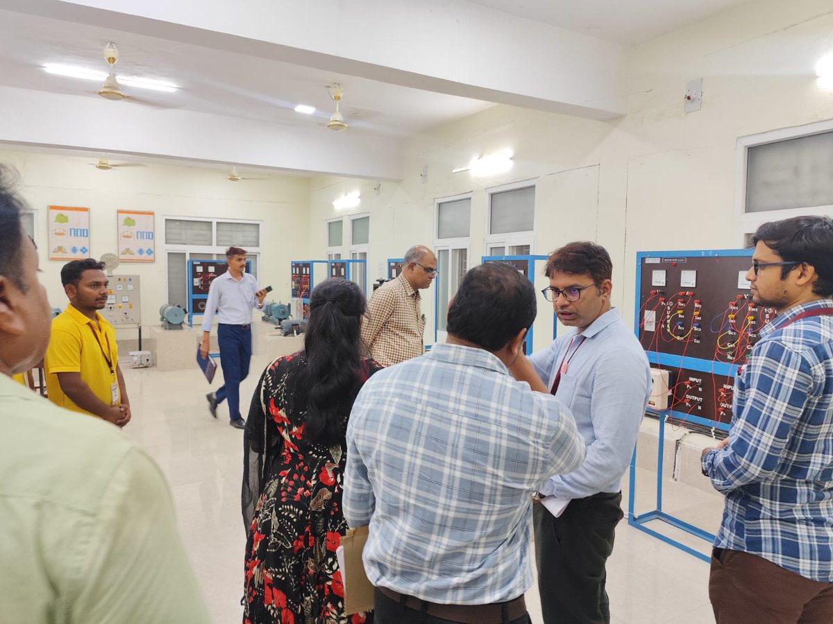 UGMIT79's tweet photo. 20.04.2026 - Visit of Additional Secretary, Sri P. S. Nayak, SD&amp;TE, Govt. of Odisha https://t.co/wPZM0ZKivJ