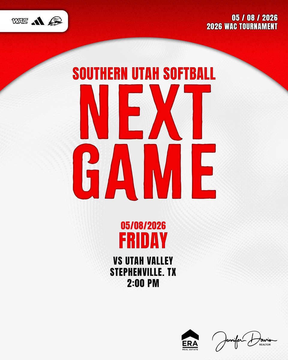 SUU Softball tweet media