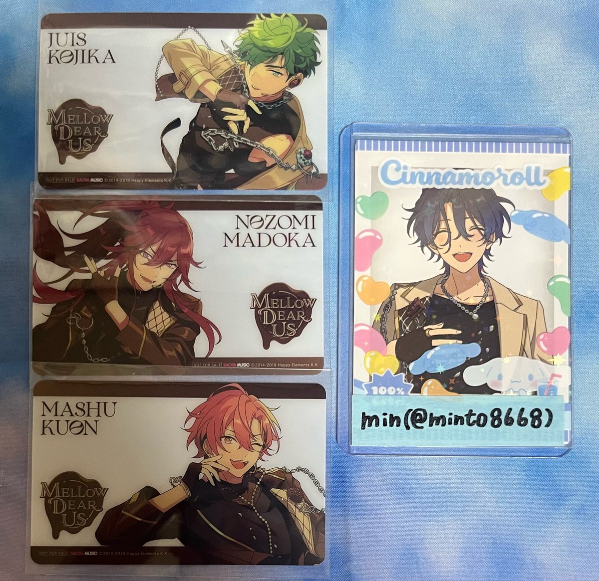 交換】あんスタ MELLOW DEAR US メロアス CD アニメイト特典 クリア