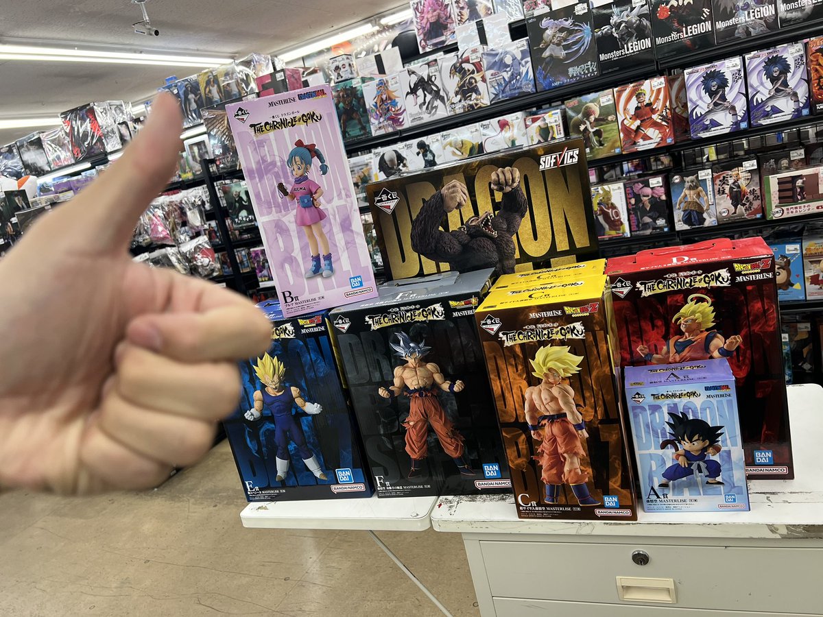 早速ドラゴンボール買取させて頂きました！
