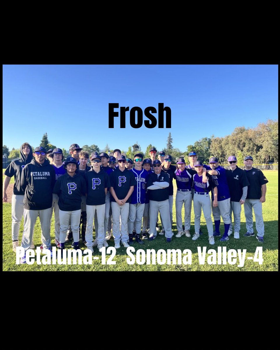 PETALUMA HIGH SCHOOL TROJAN BASEBALL tweet media