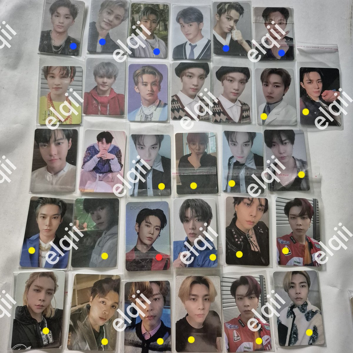 e_elqi's tweet photo. @heartlessnes_ merah 15k, kuning 30k, biru 45k, putih 65k, sisanya offer aja, beli 5 potongan 5k/each https://t.co/GMiYMADlOg