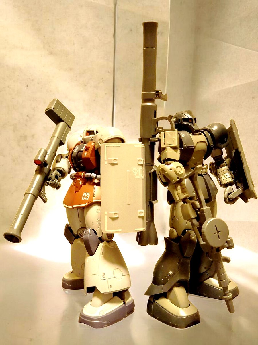 #バズーカ選手権
#お昼休みに一枚だけ模型写真を貼ろう 
#ガンプラ