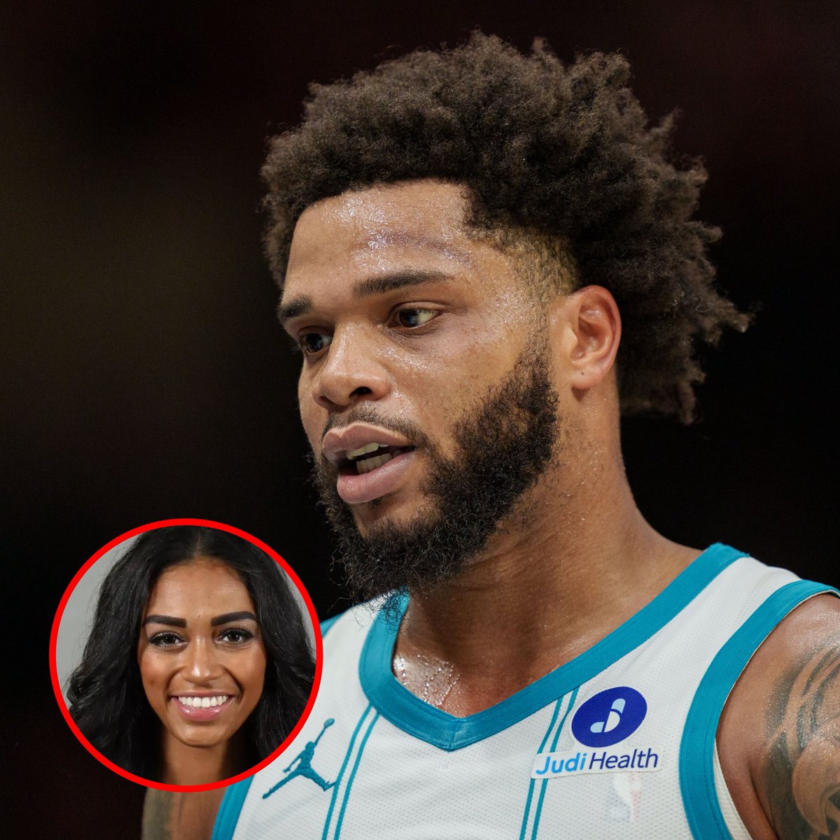 mymixtapez's tweet photo. Miles Bridges was granted a restraining order against his ex after she showed up intoxicated at a Hornets game, 

allegedly tampered with his car tires, and impersonated another woman to fake a pregnancy claim. 😳 https://t.co/YqBIuLlCxt