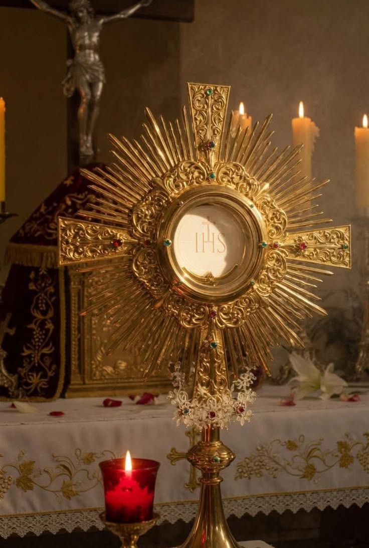 JustAdaugoijele's tweet photo. O Sacrament Most Holy
O Sacrament Divine,
All praise and all Thanksgiving
Be every moment thine ➕ https://t.co/7tkYSQVCGO