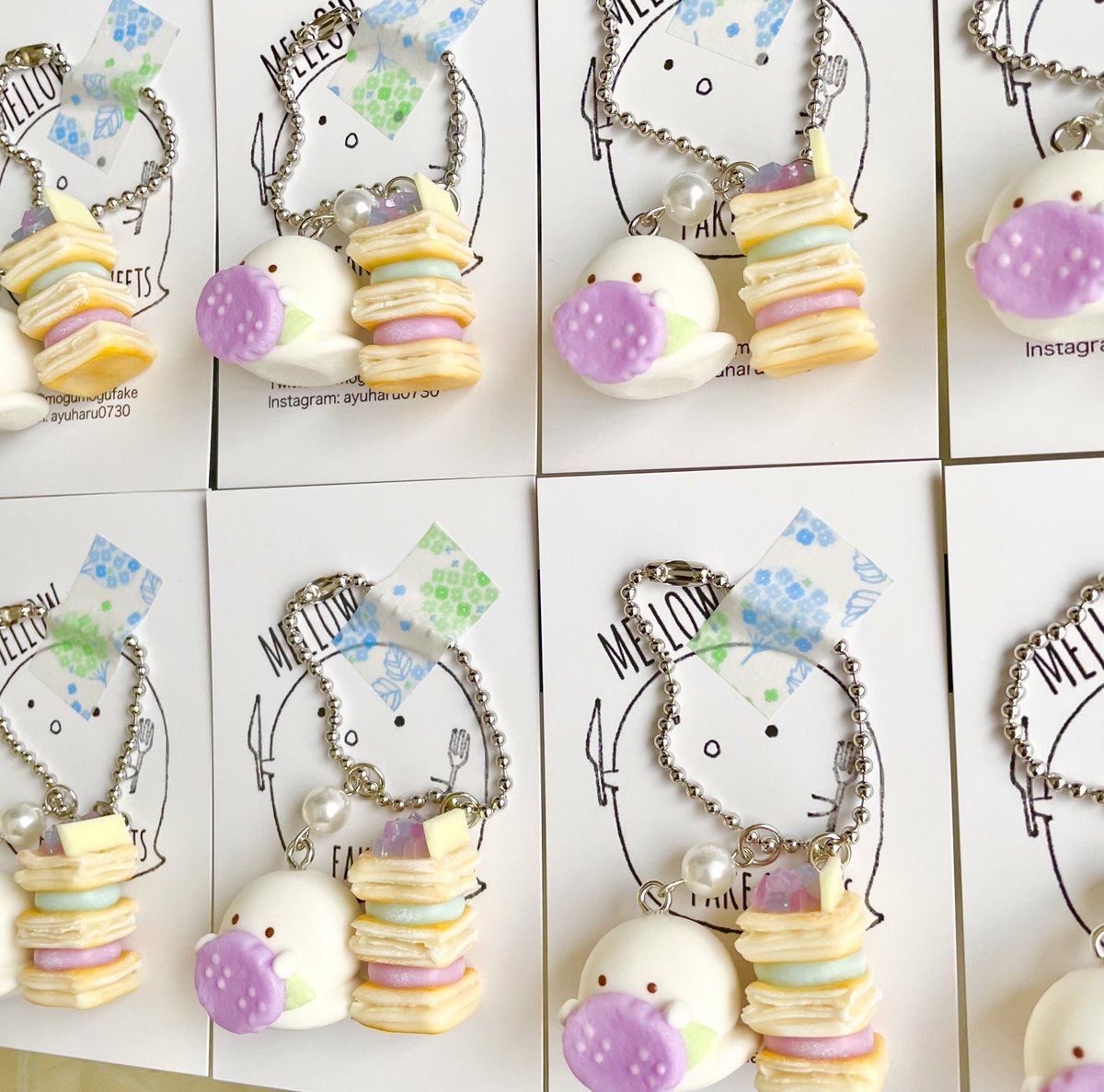 明日出品します🎶☔️👻 #フェイクスイーツ #ハンドメイド