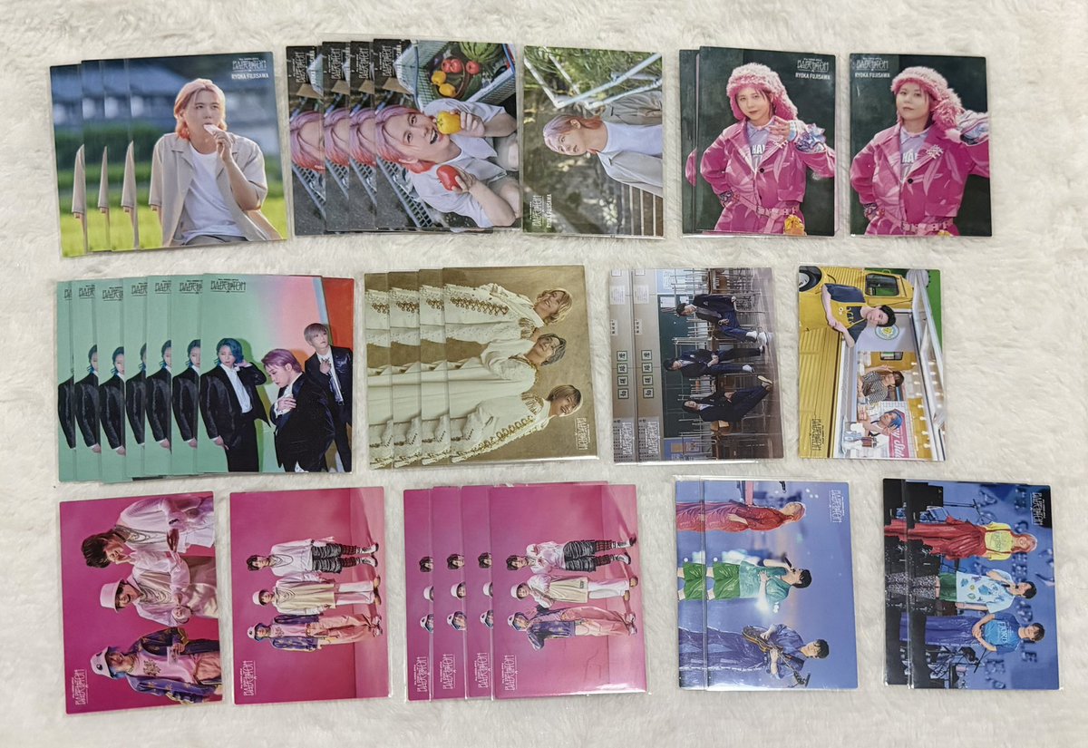 MI___JU_'s tweet photo. 交換・譲渡 / Mrs. GREEN APPLE フォトカード ミセス フォトカ バベルの塔 BABEL

譲 : 写真内

求 : イミュ 08.09.10(全て複数求)
        or 定価＋送料 (1枚170円)

交換優先 / 郵送
譲渡の場合は6枚以上〜
(paypayマネラ不可 ・またはゆうちょ経由)
お気軽にお声掛けください◎ https://t.co/dNmCKfarjo