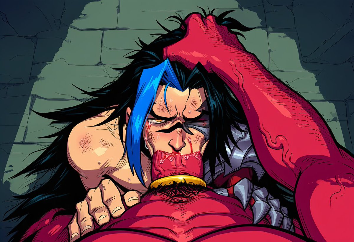 KaynAIArt's tweet photo. #Kayn #Rhaast #Rhaayn #Nsfw #gay #Yaoi #r18 #rule34 #leagueoflegends #nsfw https://t.co/eUTZnAU7c2