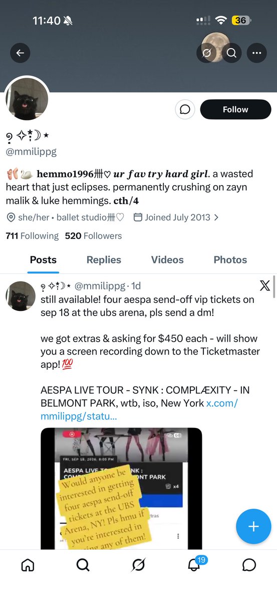 luvihaechie's tweet photo. aespa nyc send off tickets - @mmilippg IS A SCAMMER BE CAREFUL EVERYONE
delanie rosado on zelle https://t.co/zHvOIkpdBJ