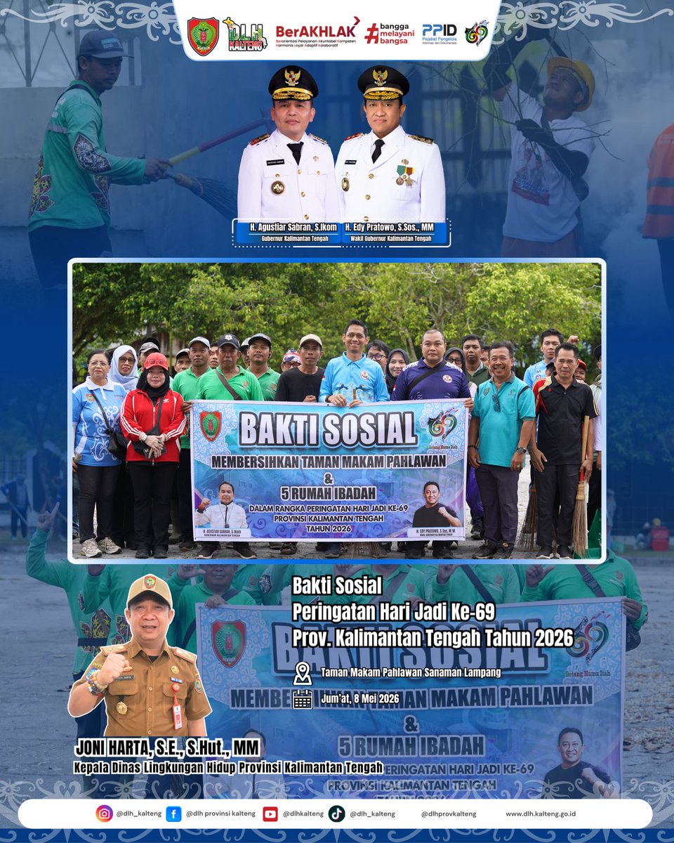 Dinas Lingkungan Hidup Provinsi Kalimantan Tengah tweet media