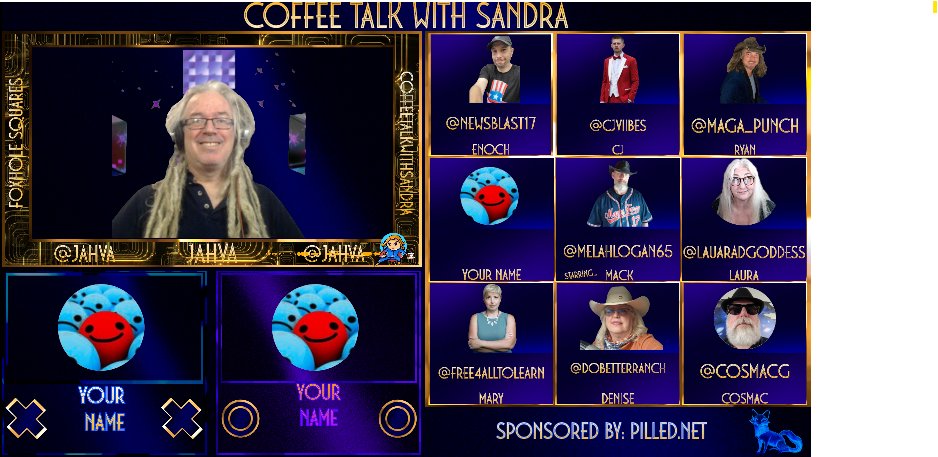 CTWSandra's tweet photo. Shout out to the Moderators here on https://t.co/5554CzY8YZ!!  I appreciate you!  I would like to invite you to be a Contestant on Squares!  
It is an opportunity to get some gold pills and for folks to celebrate YOU!  #Moderators  #ThankYou #WhatWouldWeDoWithoutYou https://t.co/GbA1uKaD2H