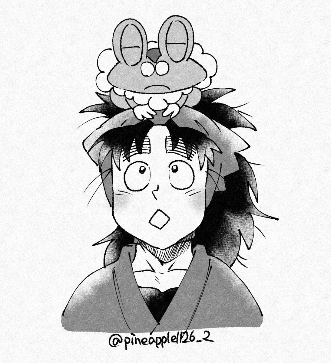 pineapple1126_2's tweet photo. お昼のらくがき
ナナマツケロマツ https://t.co/bEnW5TZdOz