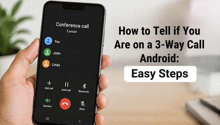 Supraja1848366's tweet photo. 🚨 Are you unknowingly on a 3-way call on your Android? Find out how to tell with these easy steps!

🔍 Look for visual &amp; audio clues
📲 Stay in control of your calls

https://t.co/Gc5ax0DDFD

#3waycallandroid #techtips #androidusers @Grasshopper @RingCentral @TycoonStoryCo https://t.co/57jzo3MKcg