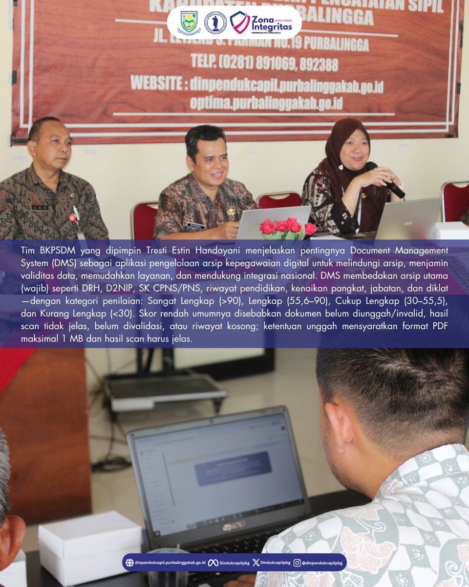 Dinpendukcapil Purbalingga tweet media