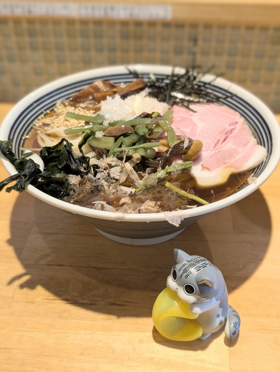 猫と月 chan mie noodles w/ひろちゃん 冷やし山菜おろしそば・大