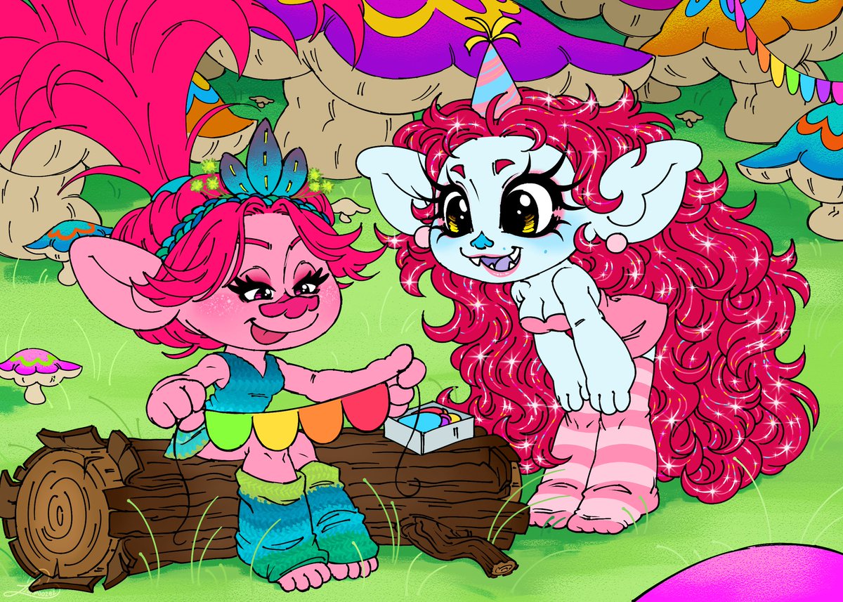 Party Prep with Poppy!! 🎉🎉

#TROLLSTWT #Trollsona #DreamWorksTrolls #Trolls