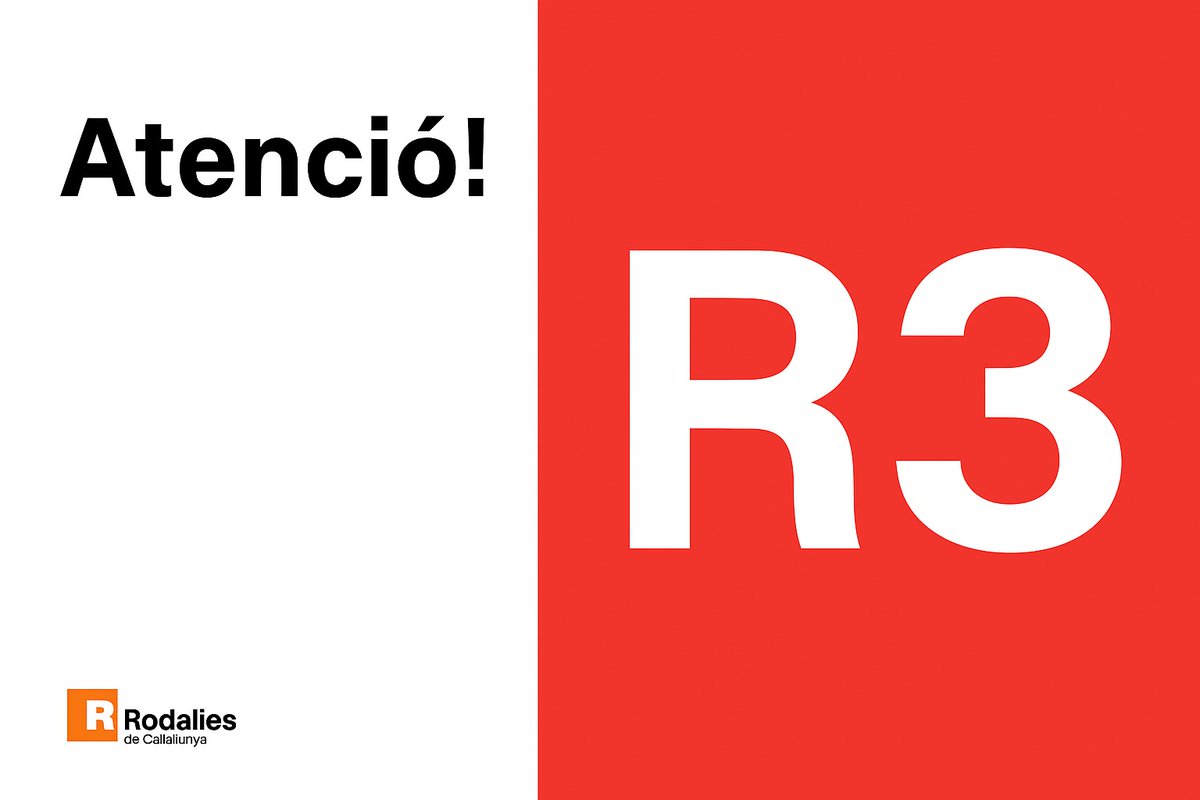 R3 Rodalies 🤖 tweet media