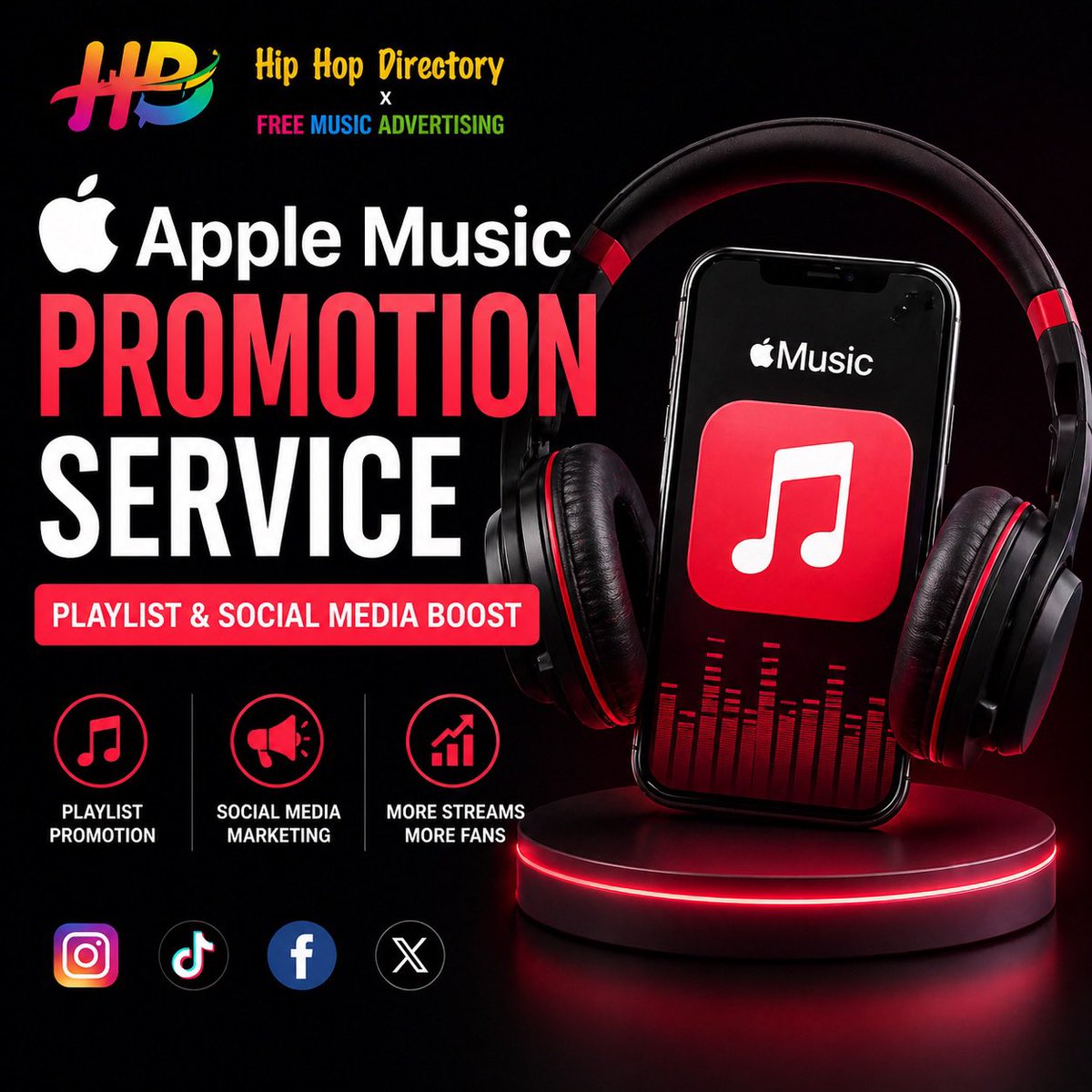 Free Music Advertising® tweet media