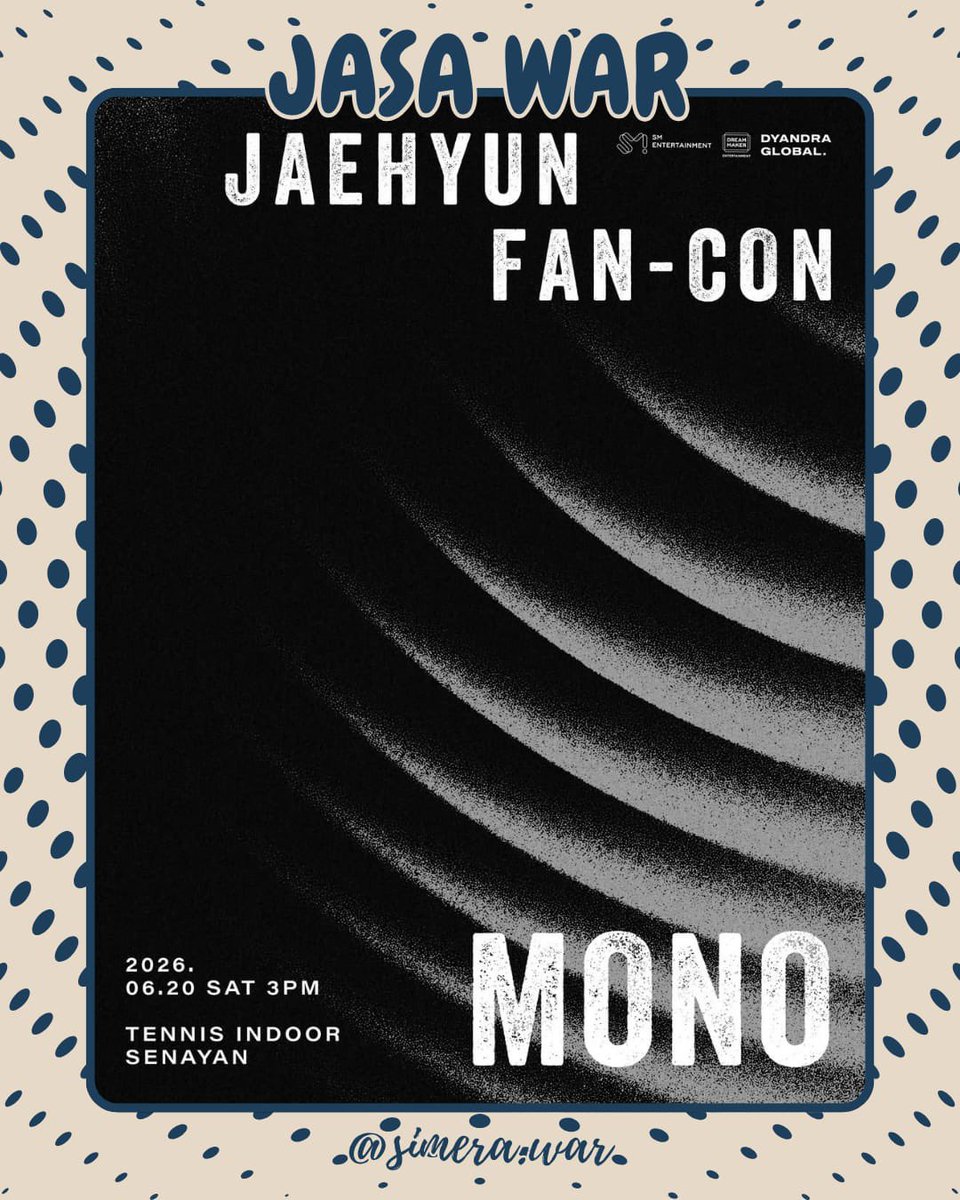 JASWAR TIKET KONSER, FANMEET, ETC๐ง๐ปโโ๏ธ tweet media