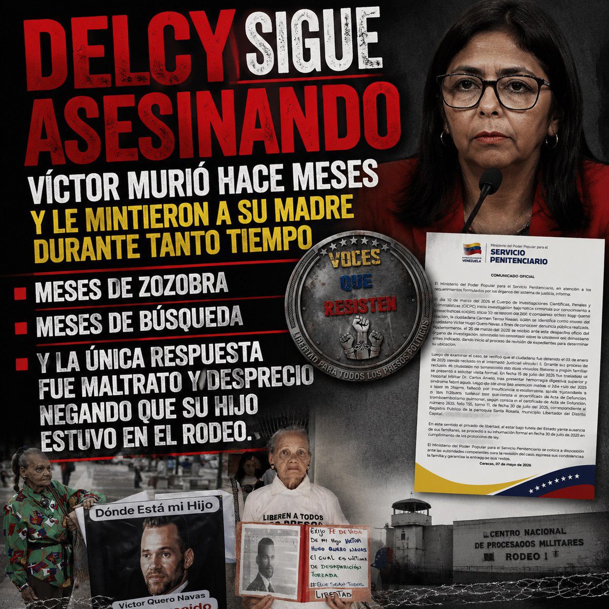 Voces Que Resisten✊🏻⛓️‍💥 tweet media