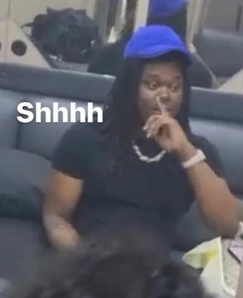 Who he tryna keep quiet? lol