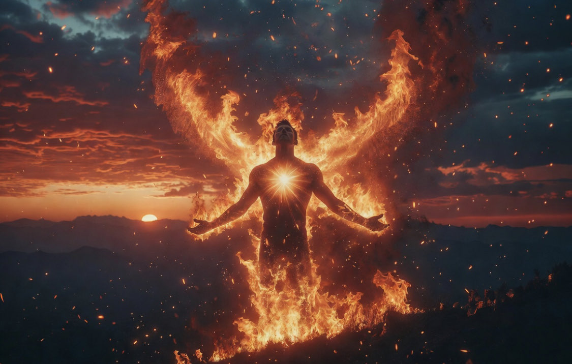 Good Morning, beautiful souls! 🔥 

As the flames of passion rise so our authentic self shines brighter.

This Friday, let your inner fire burn away anything fake and let the real you radiate. 

Own your light the world needs it.
What’s one thing that lights up your passion