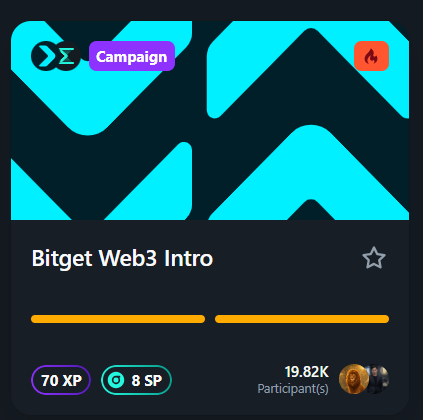 gSumex, 

New simple task in <a href="/Sumex_Labs/">SUMEX | Web3 SuperApp</a> with <a href="/BitgetWallet/">Bitget Wallet 🩵</a> 

Need to connect Bitget wallet, and answer on simple question.

8 SP for this simple tasks. Time to do it 🥰🫡