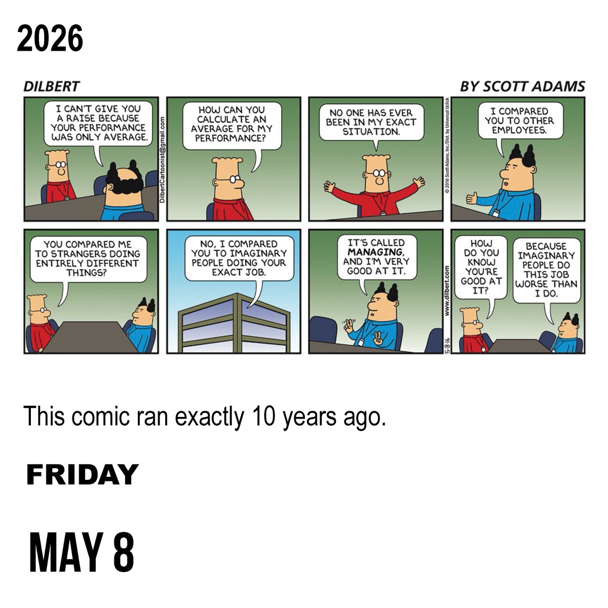 Dilbert 10 Years Ago