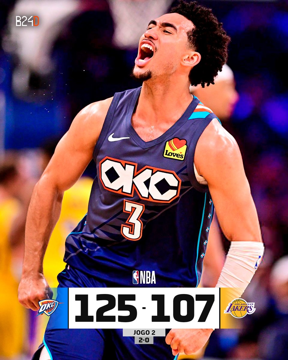 Thunder fazem o 2-0 frente aos Lakers!
