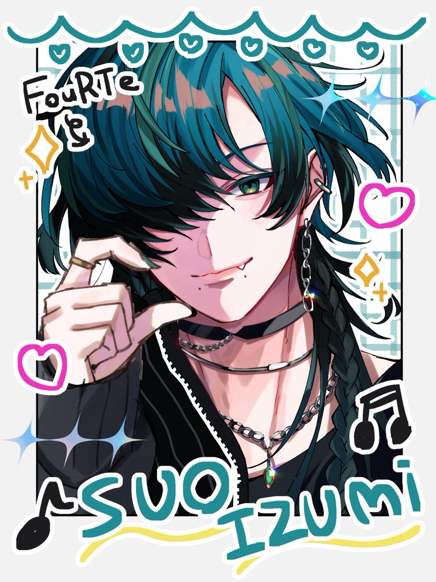 #いづちゅん #ArtFouRTe
 💚