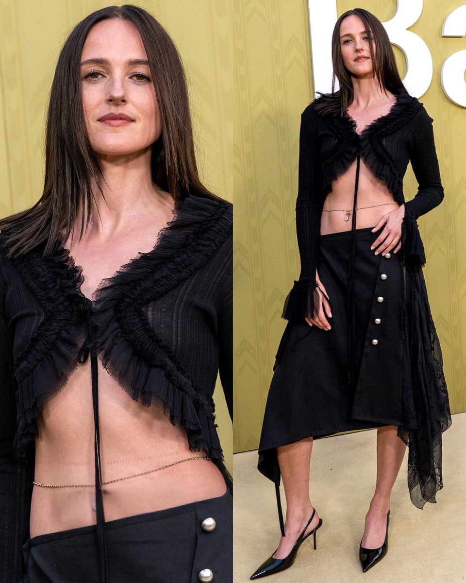 Renate Reinsve photographed at the ‘BACKROOMS’ premiere in Los Angeles. 📷
