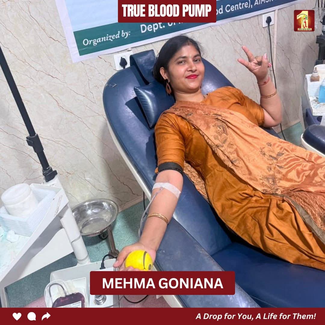 AlkaTimi's tweet photo. Humanity shines brightest when we help those in need. #BloodDonationForThalassemiaPatients  Blood donation is a noble seva that gives hope and strength to Thalassemia patients. Let’s spread love through every donation. 🙏🩸

 Saint Dr.Gurmeet Ram Rahim Singh Ji Insan https://t.co/W91zgbHOz4
