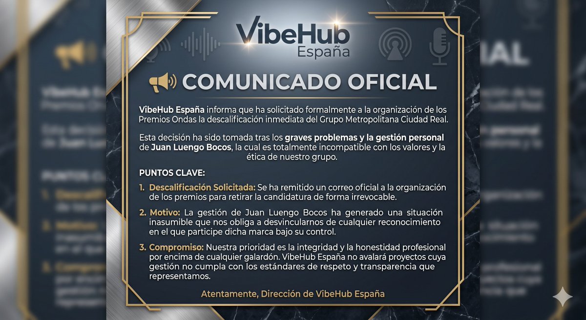 VibeHub España tweet media