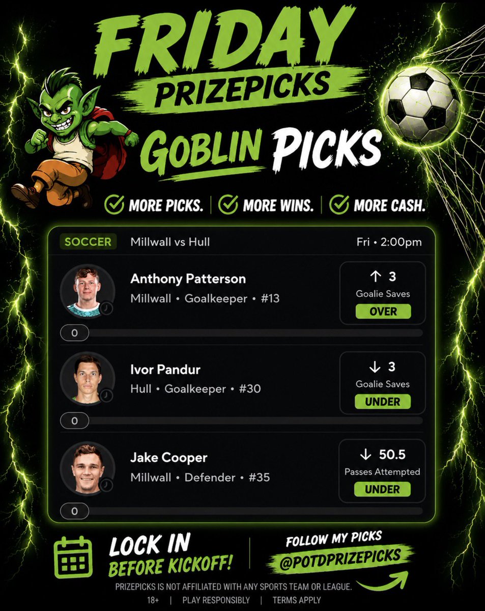 🍀GOBLIN PICKS💰 tweet media
