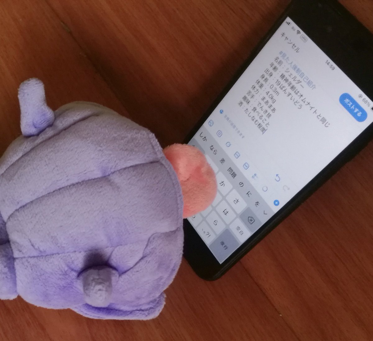 シェルダーとオムナイト tweet media