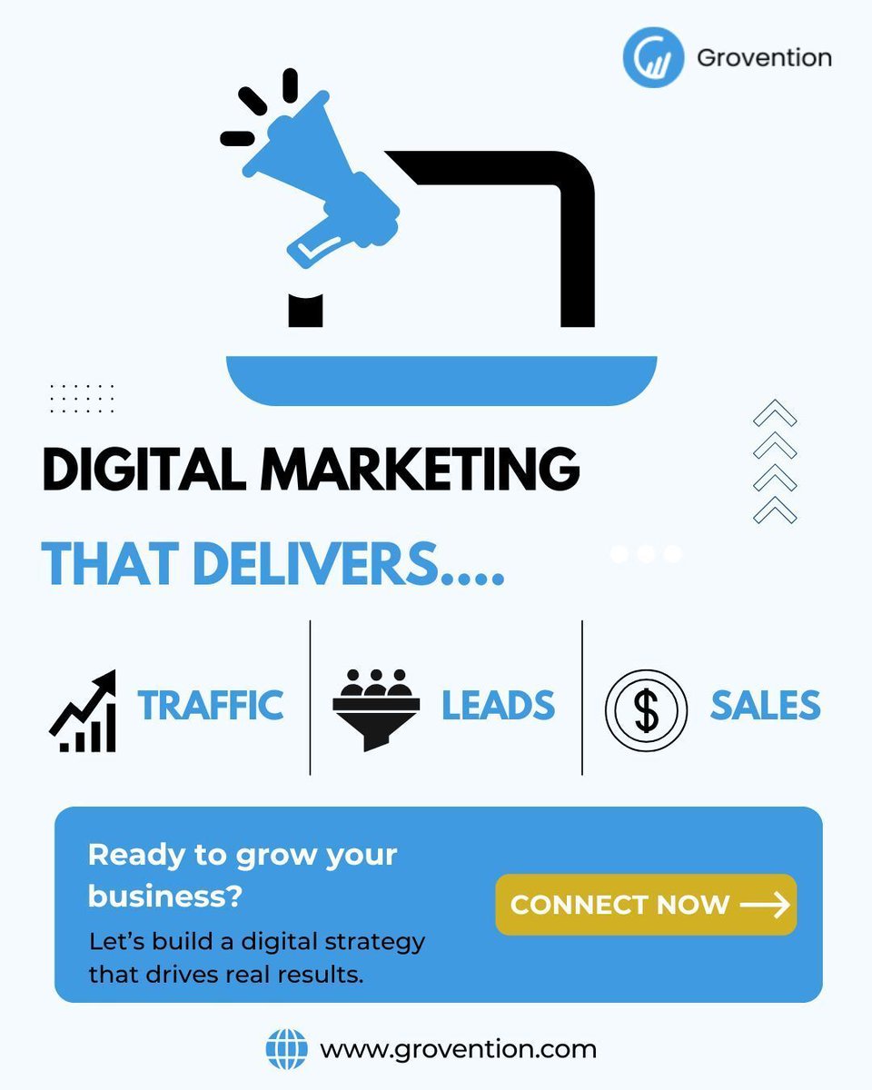 grovention's tweet photo. Your Success. Our Mission for 2026 🚀

Turn clicks into real business growth with strategies built to attract the right audience, generate quality leads, and boost sales.

💡 Ready to grow smarter with AI-driven marketing?
🌐 https://t.co/lhoBmf75H9

#Grovention #DigitalMarketing https://t.co/cnjhK3NFFy