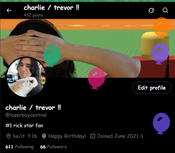 charlie / trevor !! tweet media