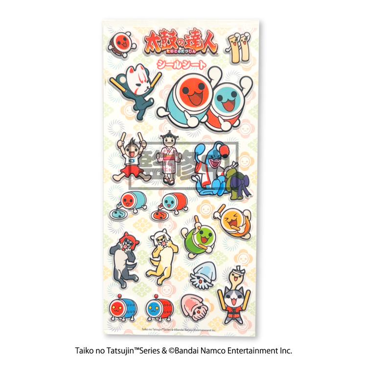 ✨太鼓の達人シールシート✨

あのおなじみのキャラクターがシールになりました。

発売日が待ち遠しい！

ご予約受付中
spiderweb.jp/index.php?main…

＃太鼓の達人
＃バンダイナムコエンターテインメント