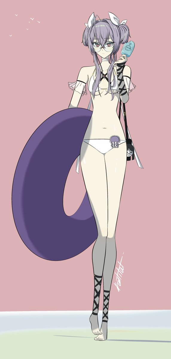 Kan14Ti's tweet photo. Liberalio from the beach.(complete ver)
#NIKKE #NIKKEfanart https://t.co/ytjY8agMKW
