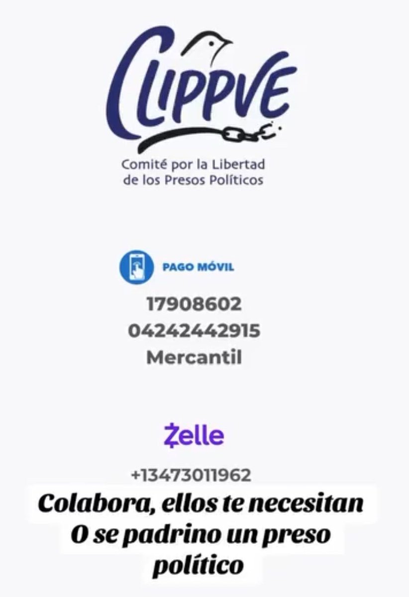 Por cierto Maria Corina, hay familiares de Presos políticos levantando una campaña para comprar unas carpas para las pernoctas que hacen. La plata del Nobel no era para ayudarlos? Las organizaciones de <a href="/leopoldolopez/">Leopoldo López</a> tampoco ayudan a los Presos Políticos?