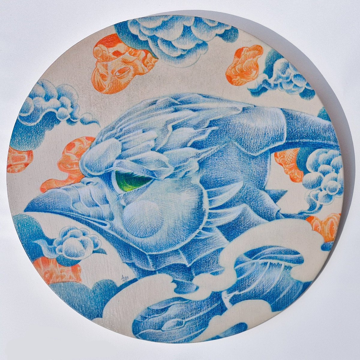 AryaWirawans's tweet photo. 'Hey, it's me again'
(Artwork no.2 from 'Blame it on Kaiju- series)
Will be exhibit at :

'ART IS ALL AROUND 3'

Opening
Friday, May 8 2026
7.00 - 9.00 PM (UST +7)
Lobby &amp; Rooftop Porta Hotel
(Jl. Colombo No. 7, RT 01/RW 01, Samirono, Caturtunggal, Kec. Depok, Yogyakarta) https://t.co/1IdJ9WfBly