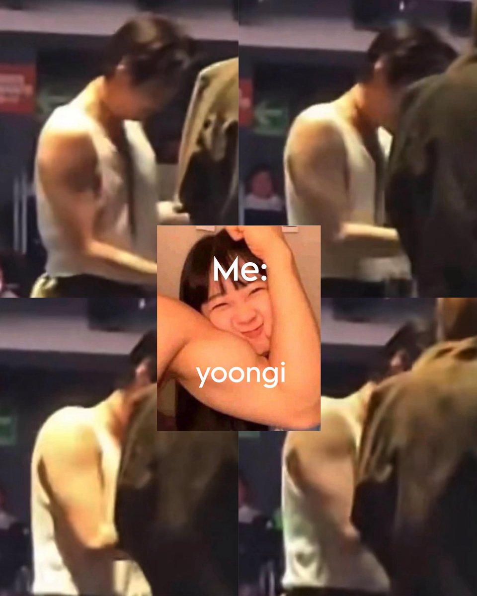 Yoongi please just one time  biceps 💪🏻 🧎‍♀️