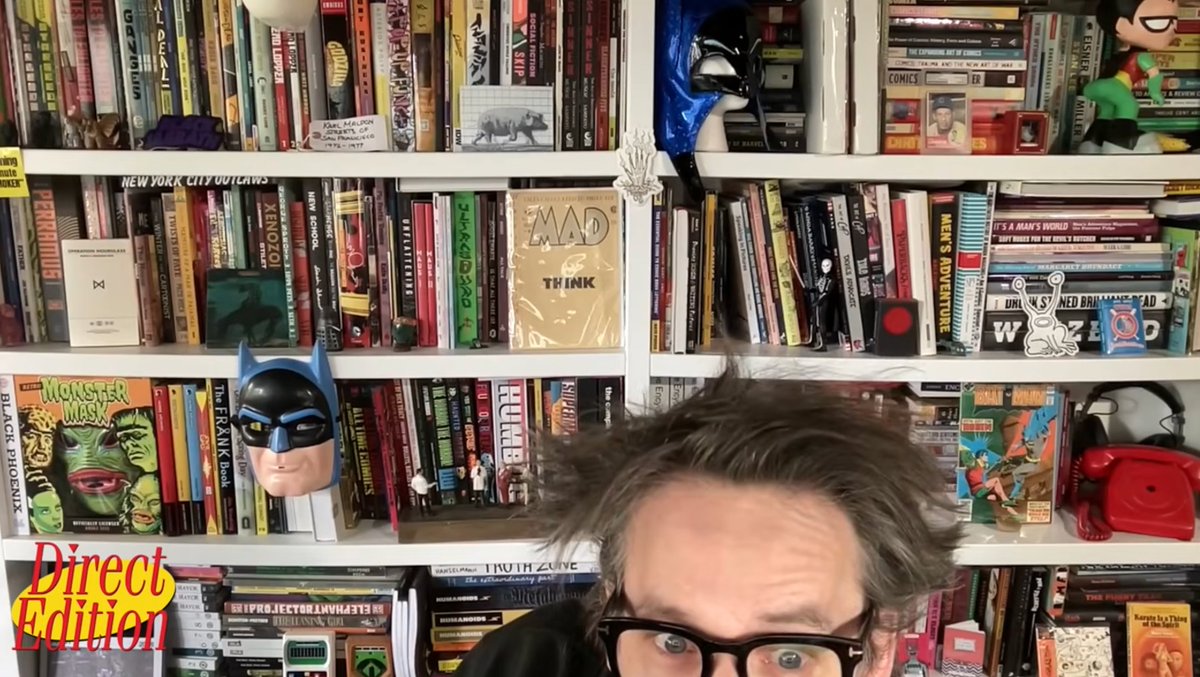 cameronmillwr's tweet photo. Matt Fraction having some love for Daniel Johnston is so freaking cool to me. I love him more now https://t.co/2mQAgvrSlX