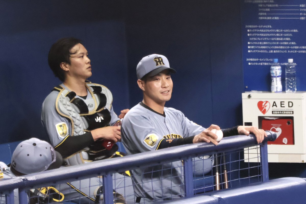 picture__space's tweet photo. ⚾️
🗓2026.5.6

#木浪聖也 選手
#伏見寅威 選手 https://t.co/qkohbaCNWH