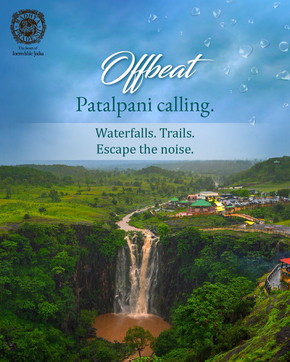 MPIntltourism's tweet photo. It’s for those who want to feel heritage, wilderness, wellness, sacred energy, and hidden beauty all in one trip.

Share it with your travel partner. And add Madhya Pradesh to your India itinerary now.

#HeartOfMonsoon #MadhyaPradeshTourism #IncredibleIndia #MonsoonInIndia https://t.co/zq5LCai9Ij