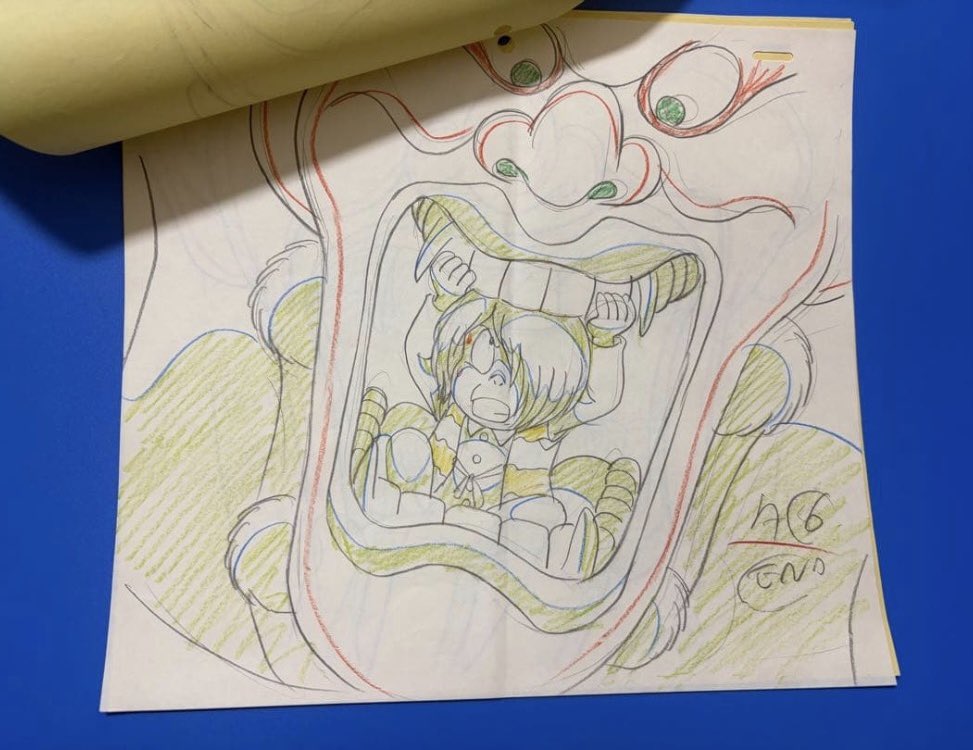 某所で売られている画像を拝借しましたが この4期の原画の鬼太郎は、3