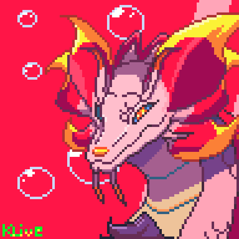 kliveshelly's tweet photo. made a Mizutsune fanart, almost collapsed making this-

#mizutsune #pixelart #monsterhunter https://t.co/9w746gpdDi