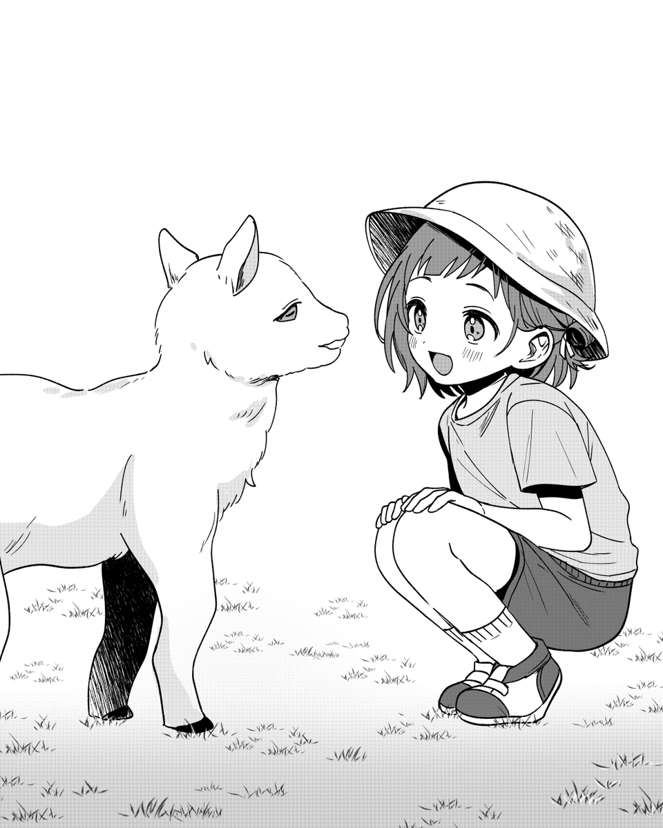 89PRODUCE's tweet photo. かわいい小ヤギとありあ・羊の幼少期コラボを楽しめるのも、たまんちゅだけ！
たまんちゅ！#11【山里羊の偏愛】「二人と一匹」
https://t.co/HCCKo1dS79 https://t.co/NnayOboIOb
