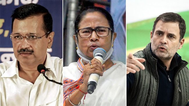 Mamata lost :

- Jamaat-e-eslami supports with 17 cr Kanglus
- Bangladeshi NC party declared support
- Mamata to go to International court 

Rahul Gandhi lost :

- PAK wants Rahul as PM
- Rahul meets Chinese secretly 

Kejriwal jailed :

- US &amp; Germany wanted fair trial

Connect