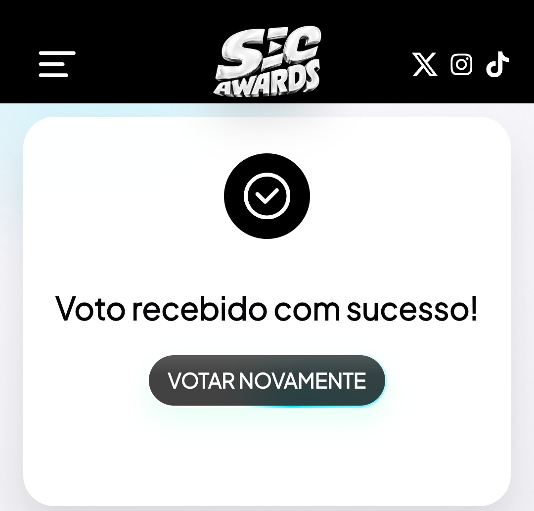 Sino na nakaboto? Comment nyo nga dito. Ipanalo natin ang BINI, deserve nila 'to.

Vote here:
🔗 seriesemcena.com.br/sec-awards-202…
🔗 seriesemcena.com.br/sec-awards-202…

#SecAwards #BINI